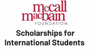 McCall MacBain Scholarships 2026 Cohort for International Students