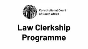 Constitutional Court of South Africa Clerkship Programme 2026