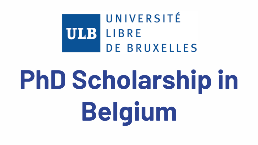 Belgium PhD Scholarship