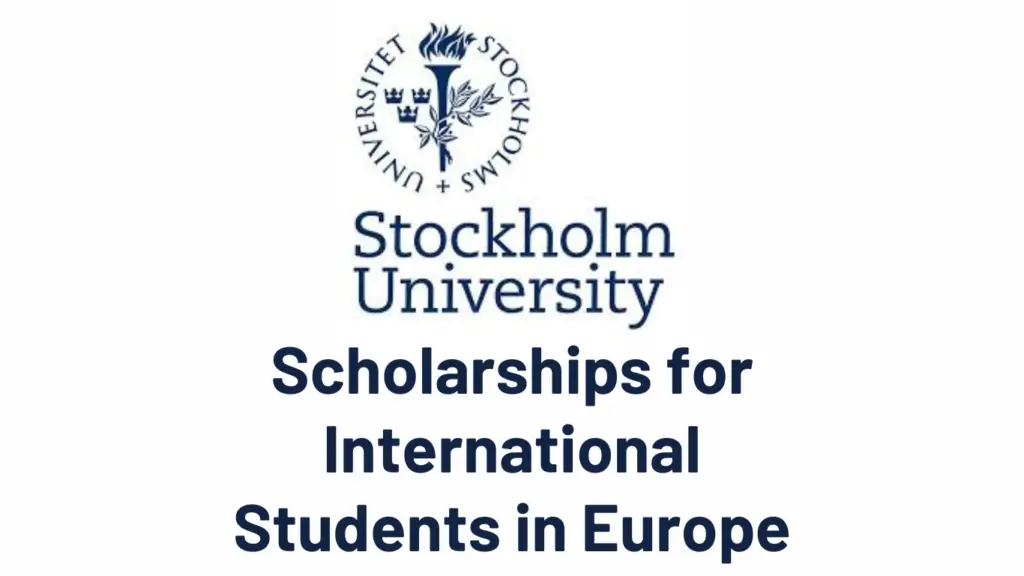 Stockholm University Masters Scholarships