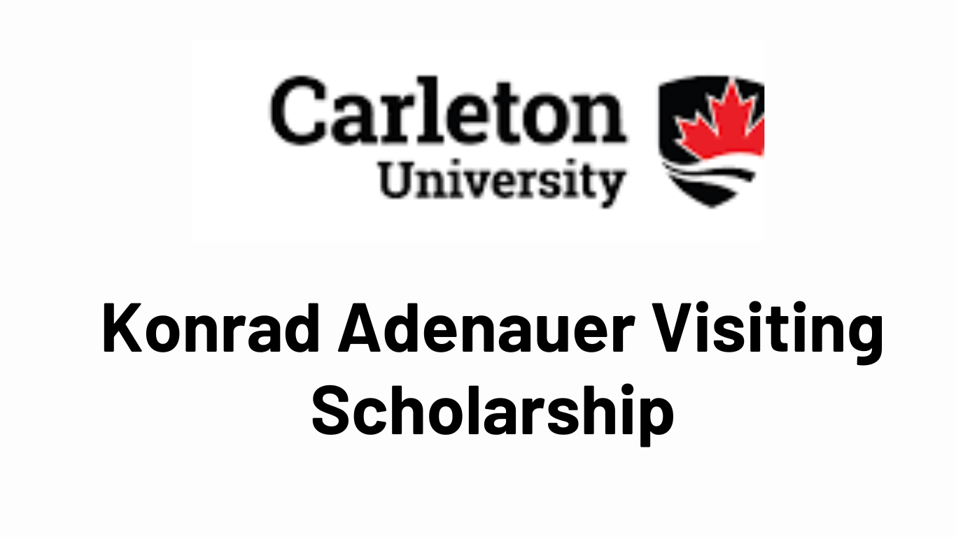 The 2025 Konrad Adenauer Visiting Scholarship For International