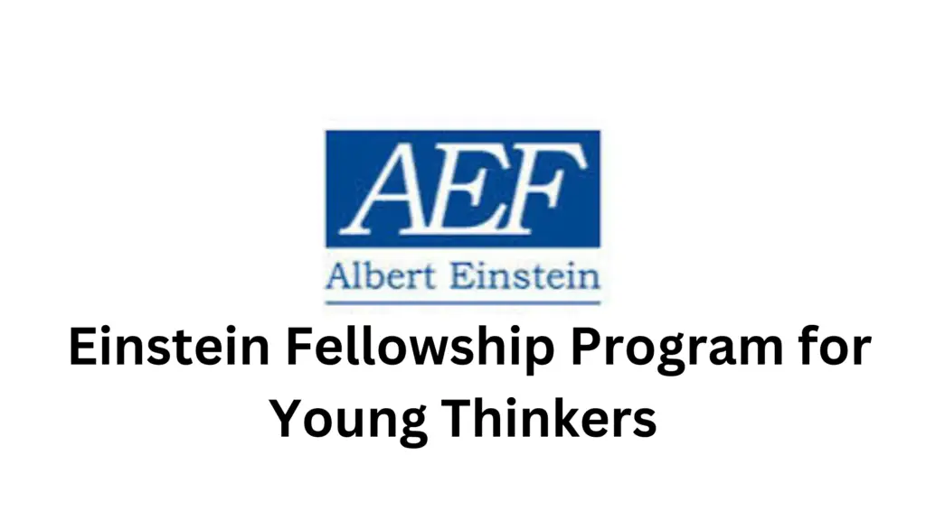 2 20250211 145712 0001 - 2026 Einstein Fellowship Program for Young Thinkers