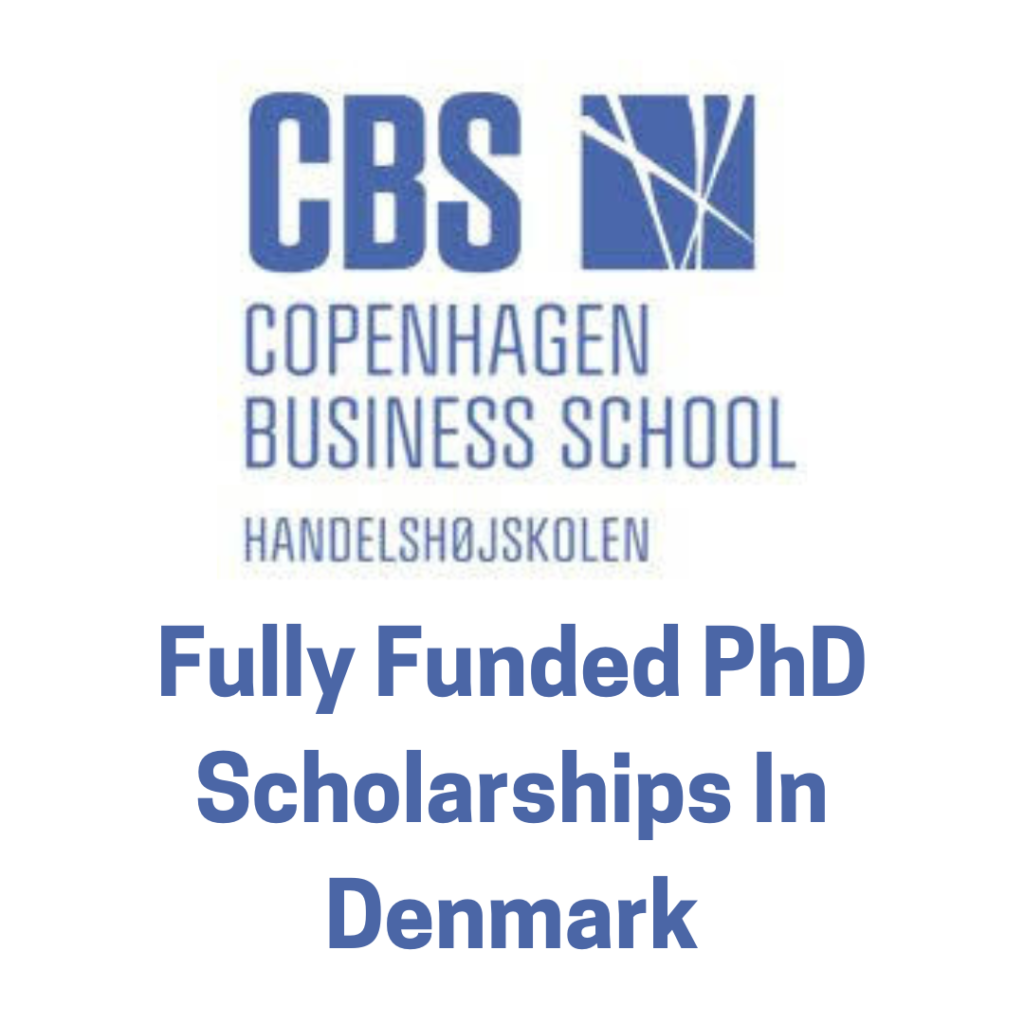 Denmark PhD Scholarships