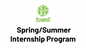 Ashinaga Spring/Summer 2025 Internship Program