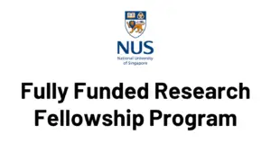 National University of Singapore Young Fellowship Program