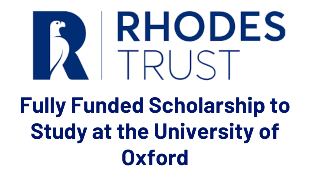 Rhodes Trust Scholarship