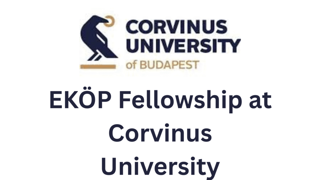 EKÖP Fellowship at Corvinus University 2025–2026
