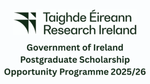 Government of Ireland Postgraduate Scholarship