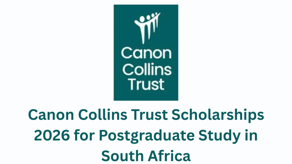Canon Collins Trust Scholarships 2026