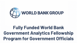 World Bank Government Analytics Fellowship Program 2026