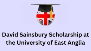 IMG 20241219 WA0008 768x432 1 - David Sainsbury Scholarship 2026 at the University of East Anglia in UK 