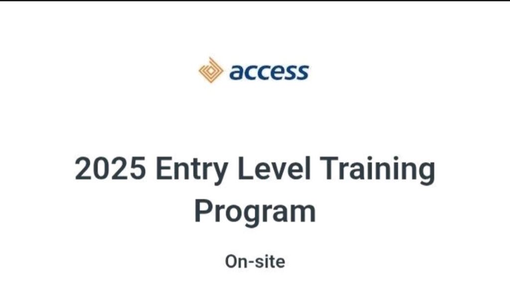 Screenshot 20251009 121915 LinkedIn - The access bank 2025 entry level recruitment Is now open