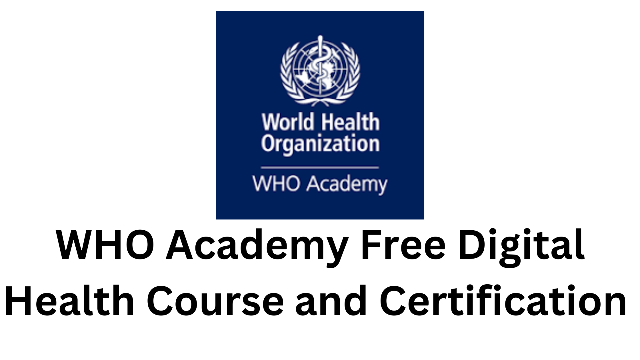 2 20251111 192113 0001 - WHO Academy Free Digital Health Course and Certification 2025