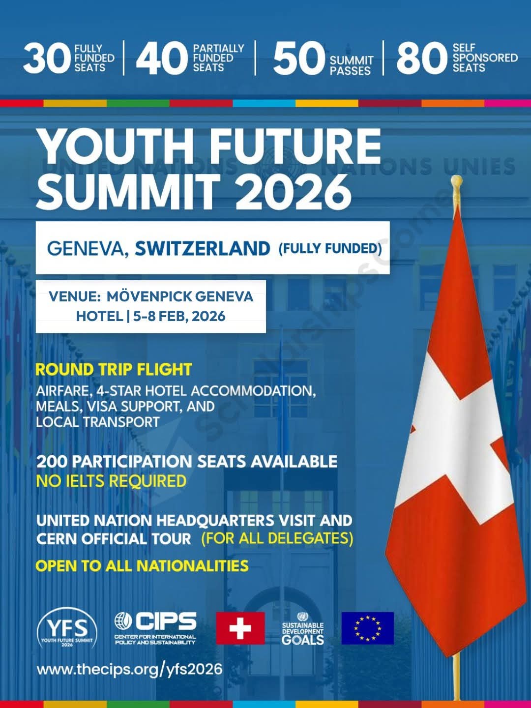 Youth Future Summit 2026, Fully-Funded