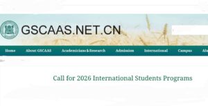 Screenshot 20260118 115651 Facebook - GSCAAS Fully-Funded Scholarship to Study in China