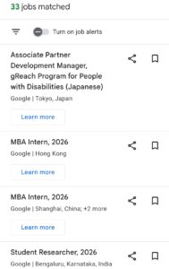 Screenshot 20260120 082950 Chrome Beta - Google Digital Internship for International Students and Graduates Worldwide eligibility. 